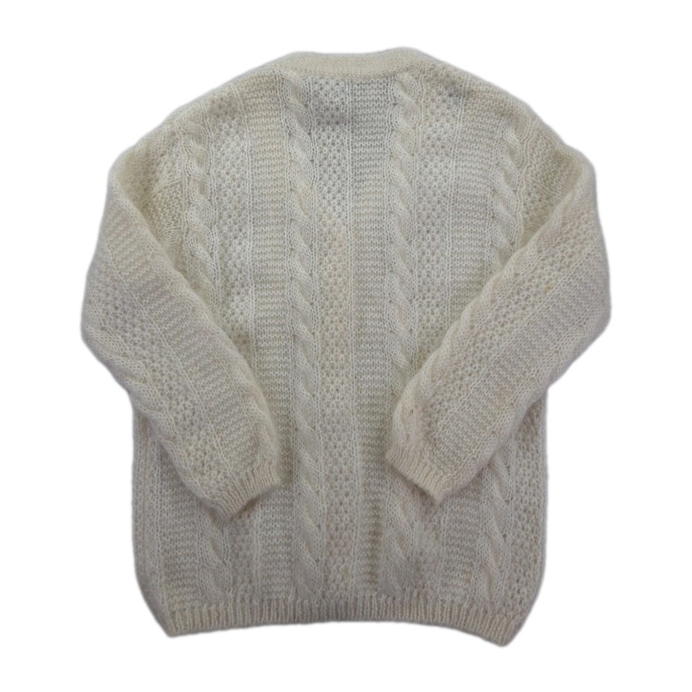 Vintage Colors of Benetton Mohair‎ Cardigan Sweater Womens XS Wool Button - Picture 2 of 10